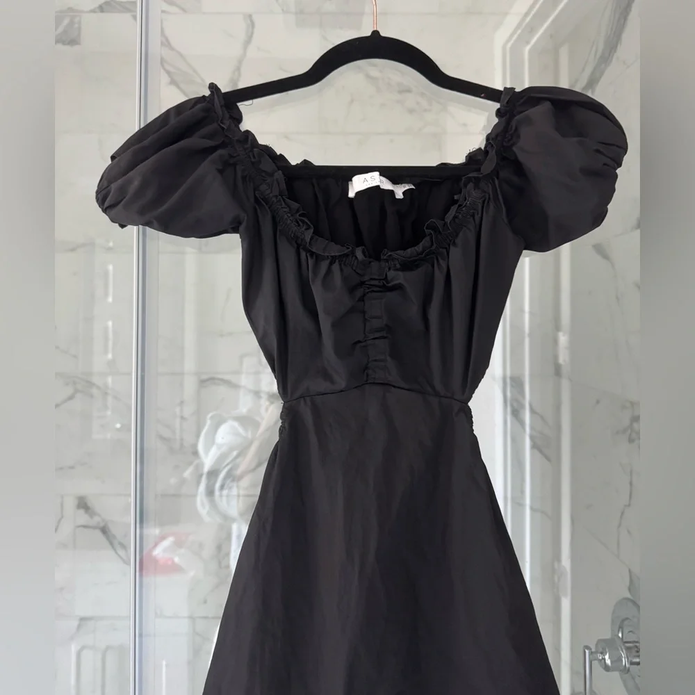 Revolve ASTR The Label VERANA Dress - Black (Size XS) - Picture 7 of 8